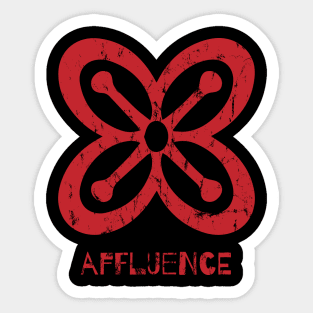 Affluence | African Adinkra Symbol | Pan African Symbol | Black Heritage Sticker